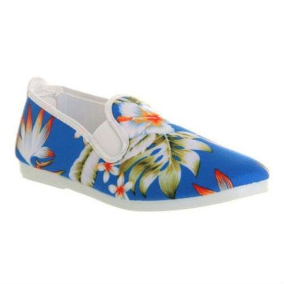 Flossy Women's Walking Espadrilles Slip On Shoes 5 - Picture 1 of 8
